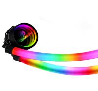 GAMEBOOSTER INFINITY 240 Black Edition ARGB Fanlı 240mm 1700/AM5 Uyumlu Siyah Sıvı Soğutma Sistemi